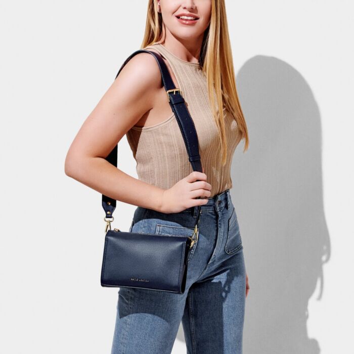 Katie Loxton Zana Crossbody Bag - Navy